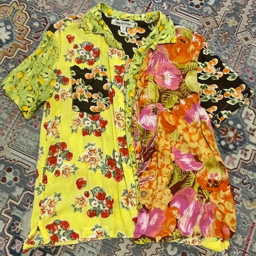 Urban Outfitters Multi Color Blouse